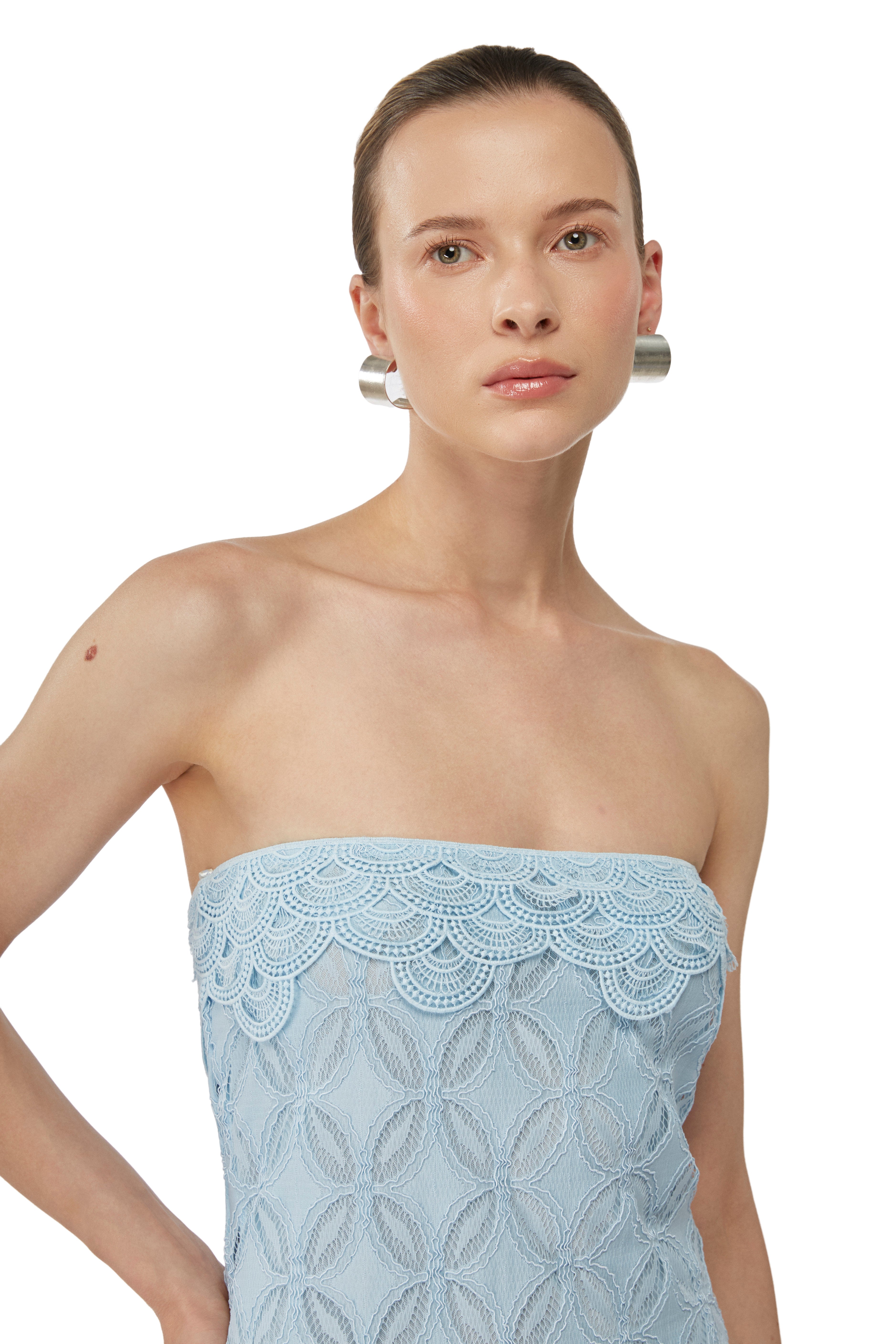 AZURA MIDI DRESS BLUE
