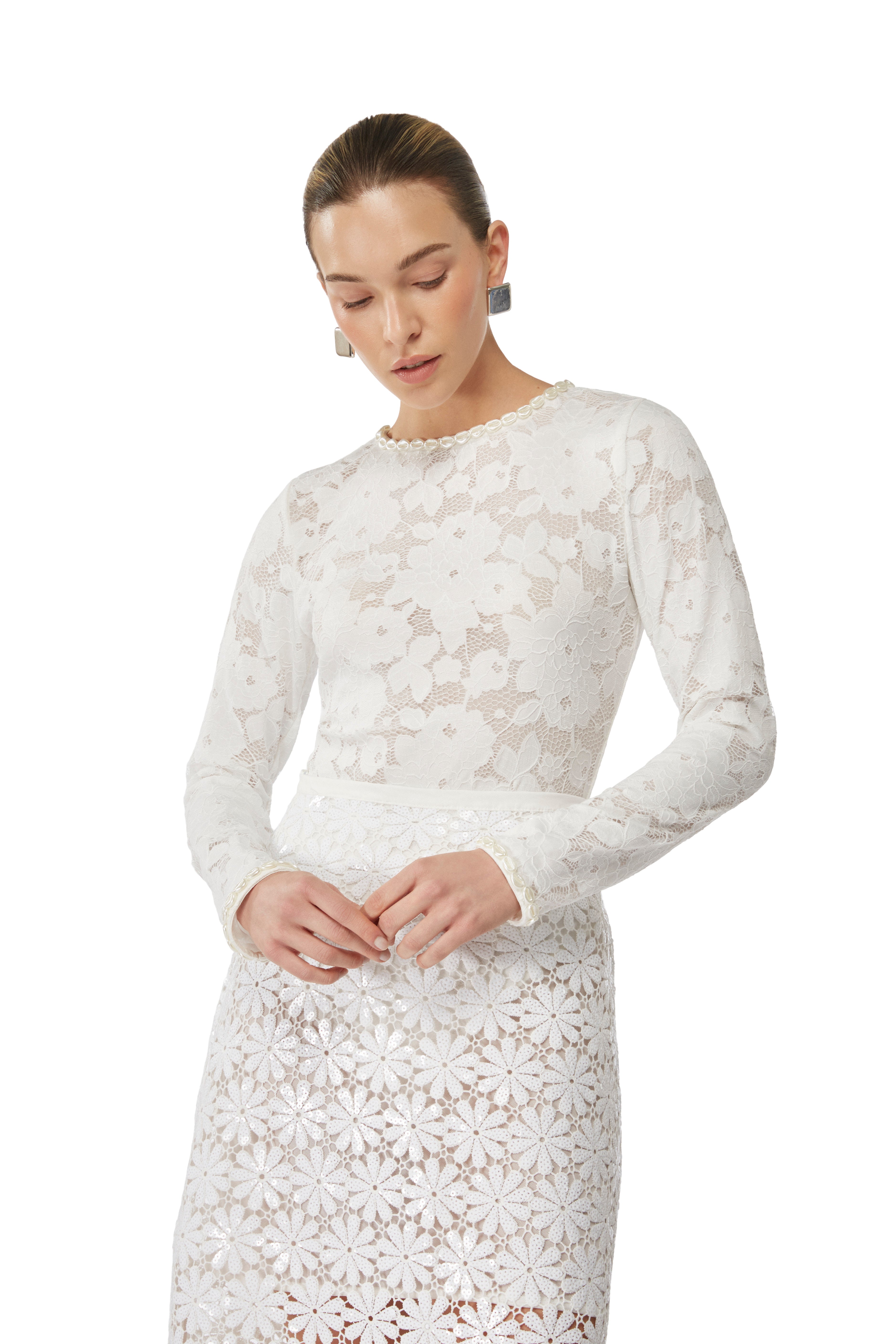 BLOOM BODYSUIT WHITE