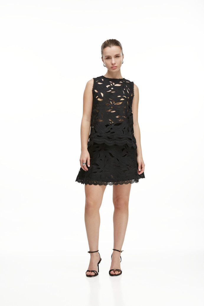 BRUMA MINI SKIRT BLACK