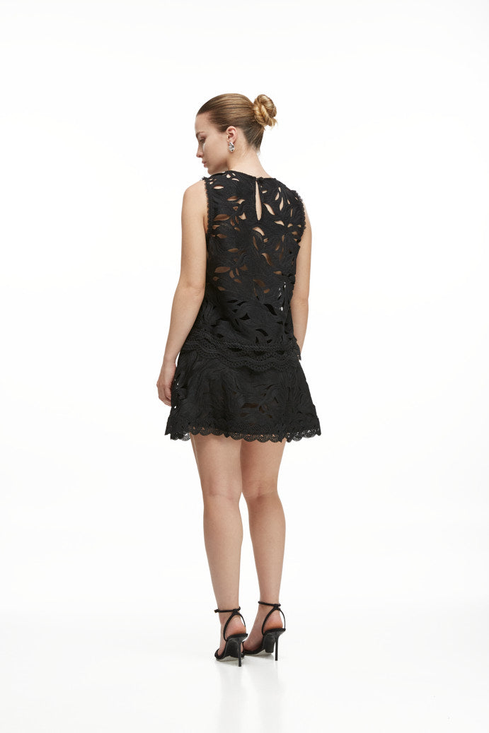 BRUMA MINI SKIRT BLACK