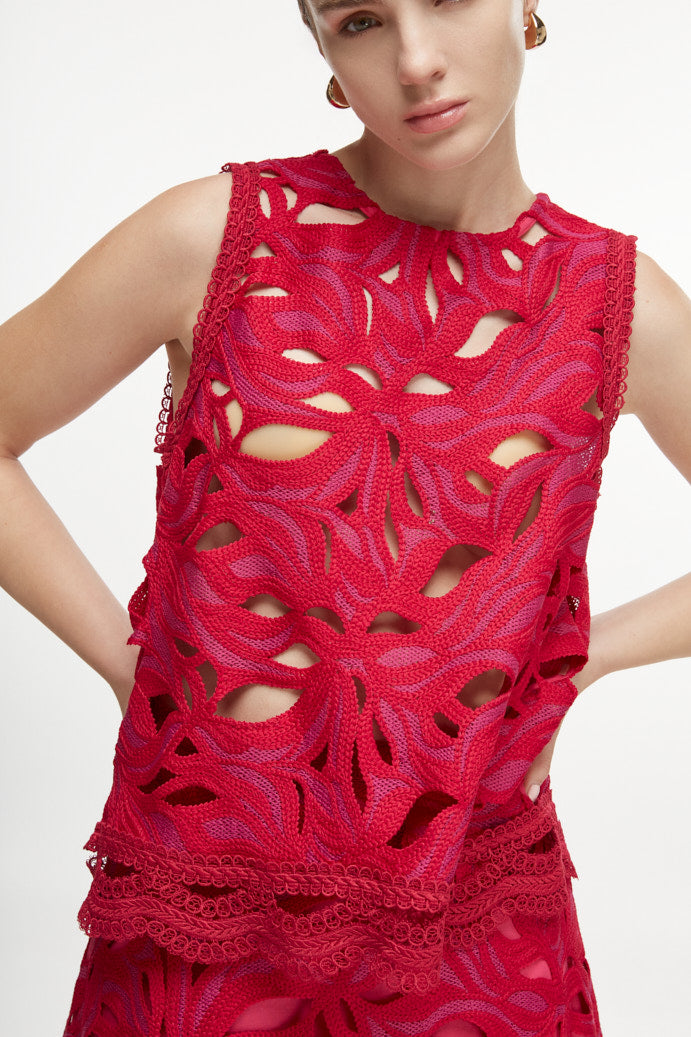 BRUMA TOP BURGUNDY