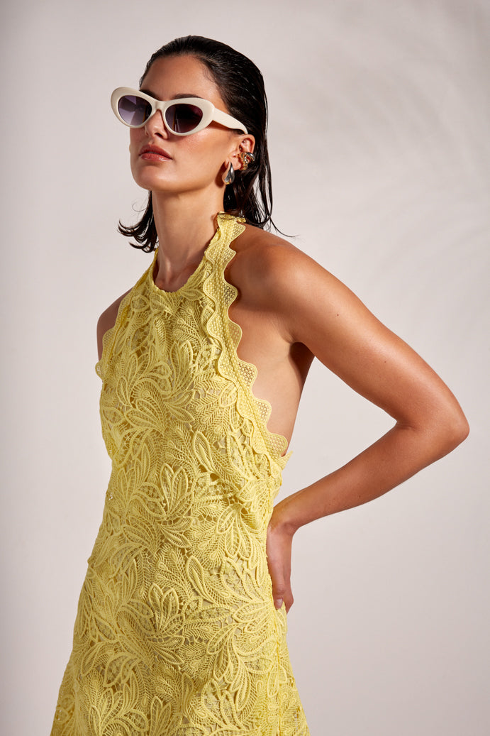 CANARIA MINI DRESS YELLOW