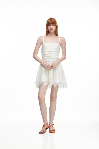 maritimo mini dress white CLARA MINI DRESS White XS