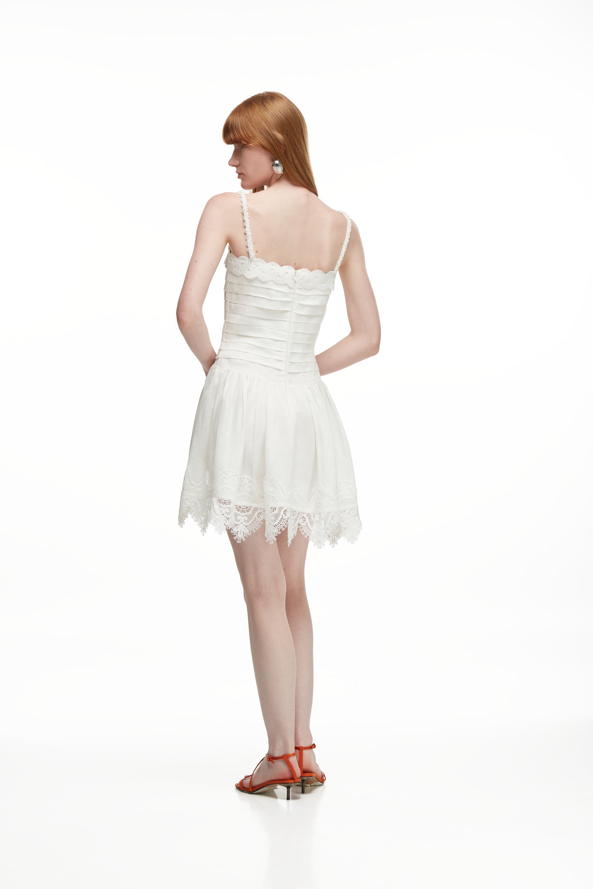 clara mini dress CLARA MINI DRESS White XS