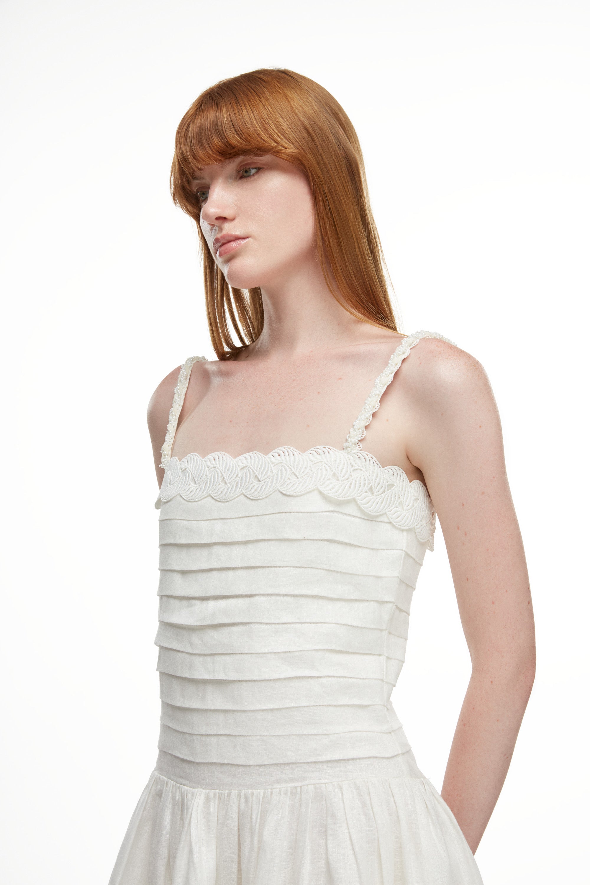 CLARA MINI DRESS White XS CLARA MINI DRESS White XS