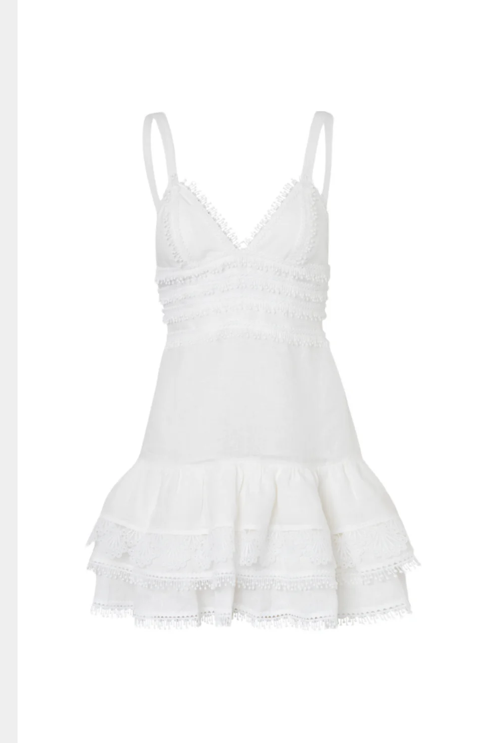 CHARLOTTE DRESS WHITE