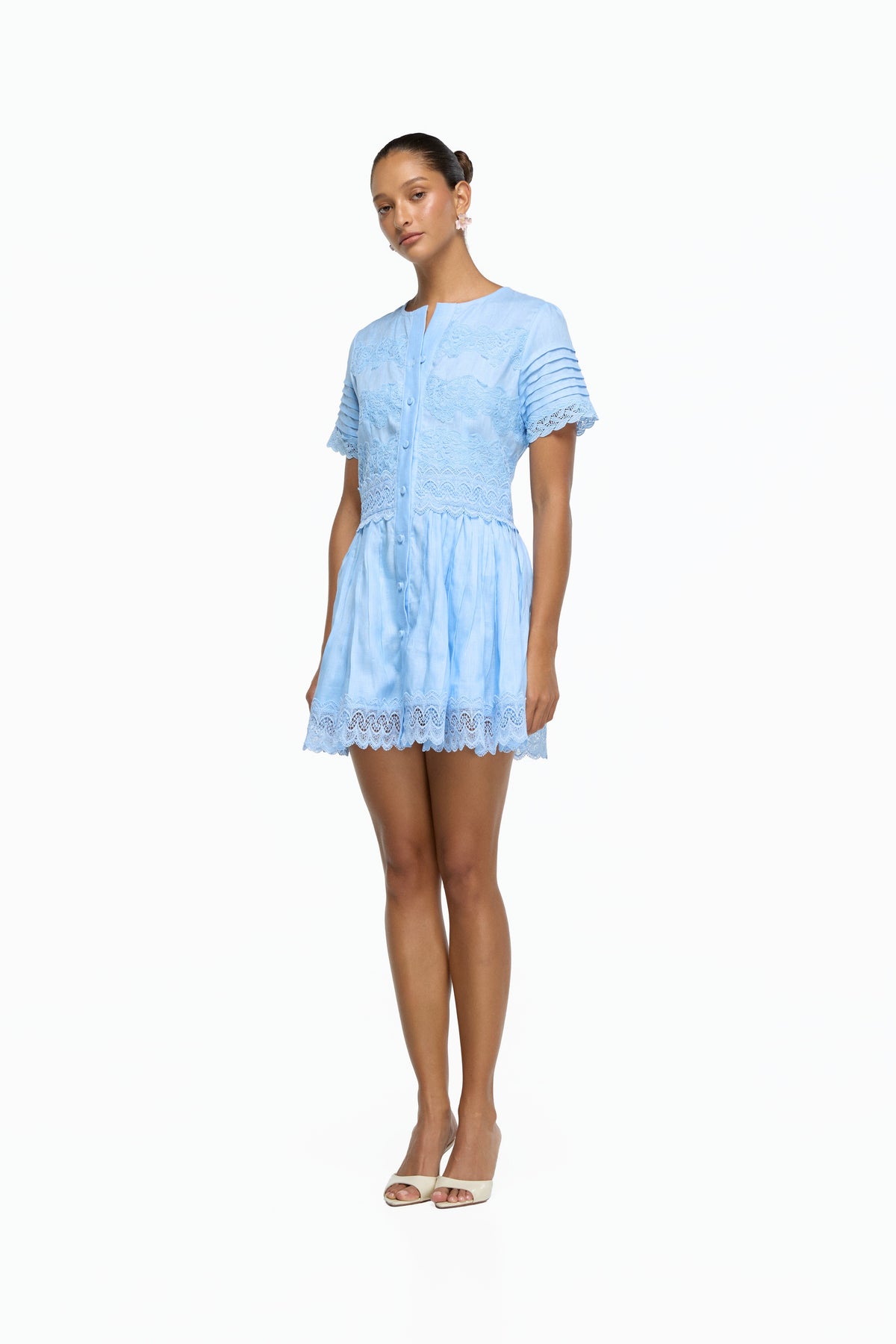 chloe mini dress BLUE Our Favorite Details TBBC Girls' Sarah Sailboat EU Size:L chestnut