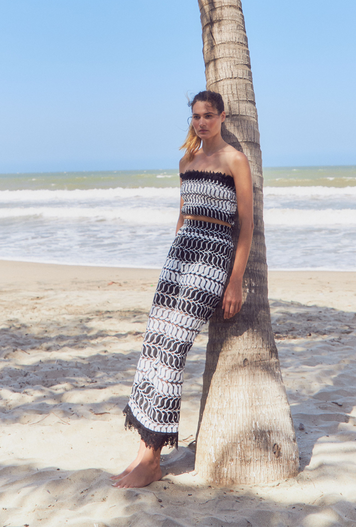 CORDILLERA PANTS BLACK/WHITE