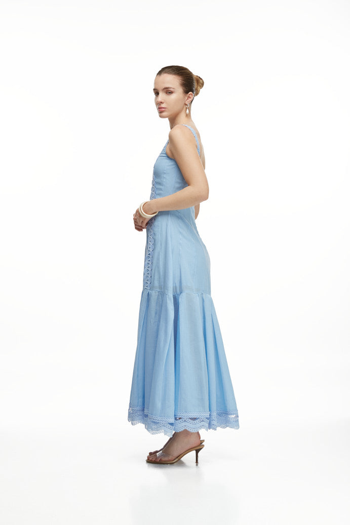 DESPERTAR MAXI DRESS BLUE