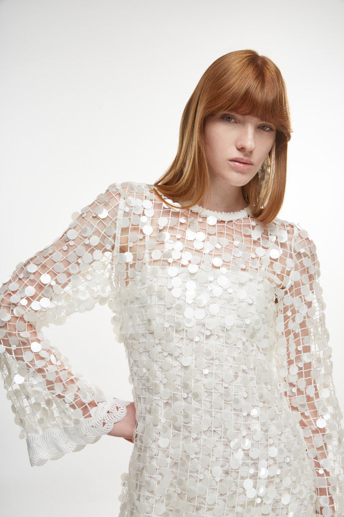 ECLIPSE MINI DRESS WHITE