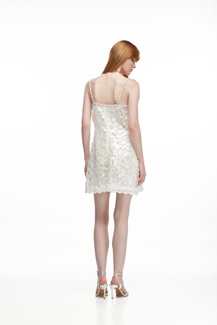 ELECTRA MINI DRESS WHITE