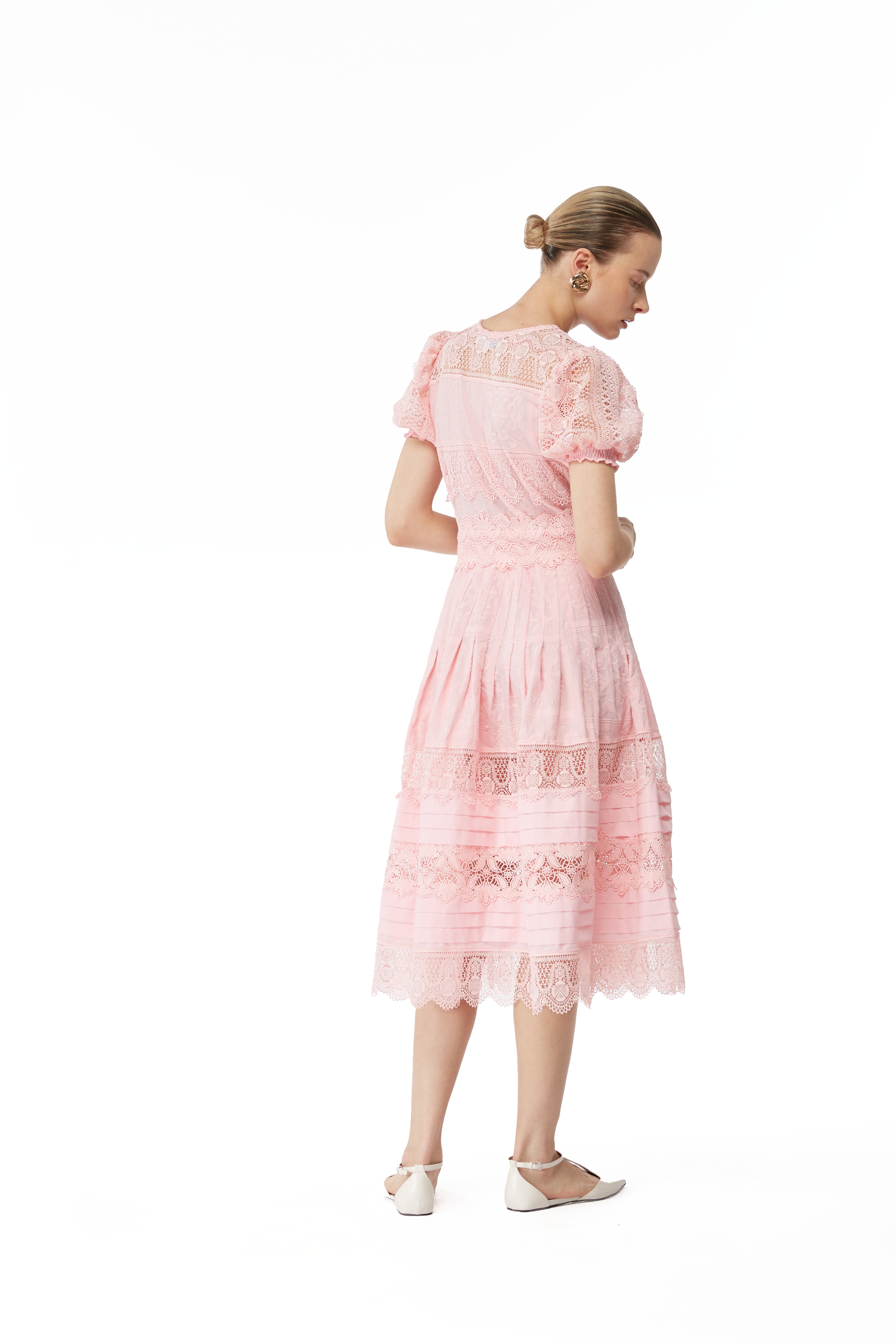 ETOILE MIDI DRESS PINK XS