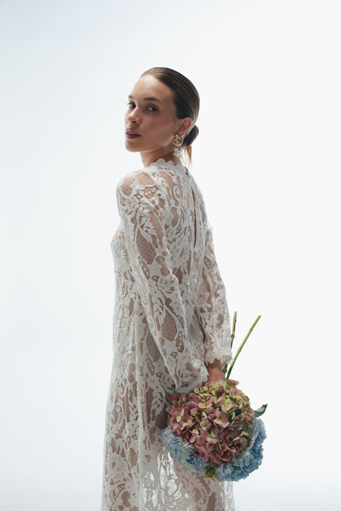 ARTEMIS MAXI DRESS WHITE