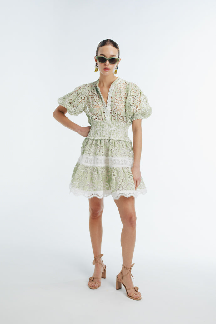 marion mini dress MARION MINI DRESS GREEN