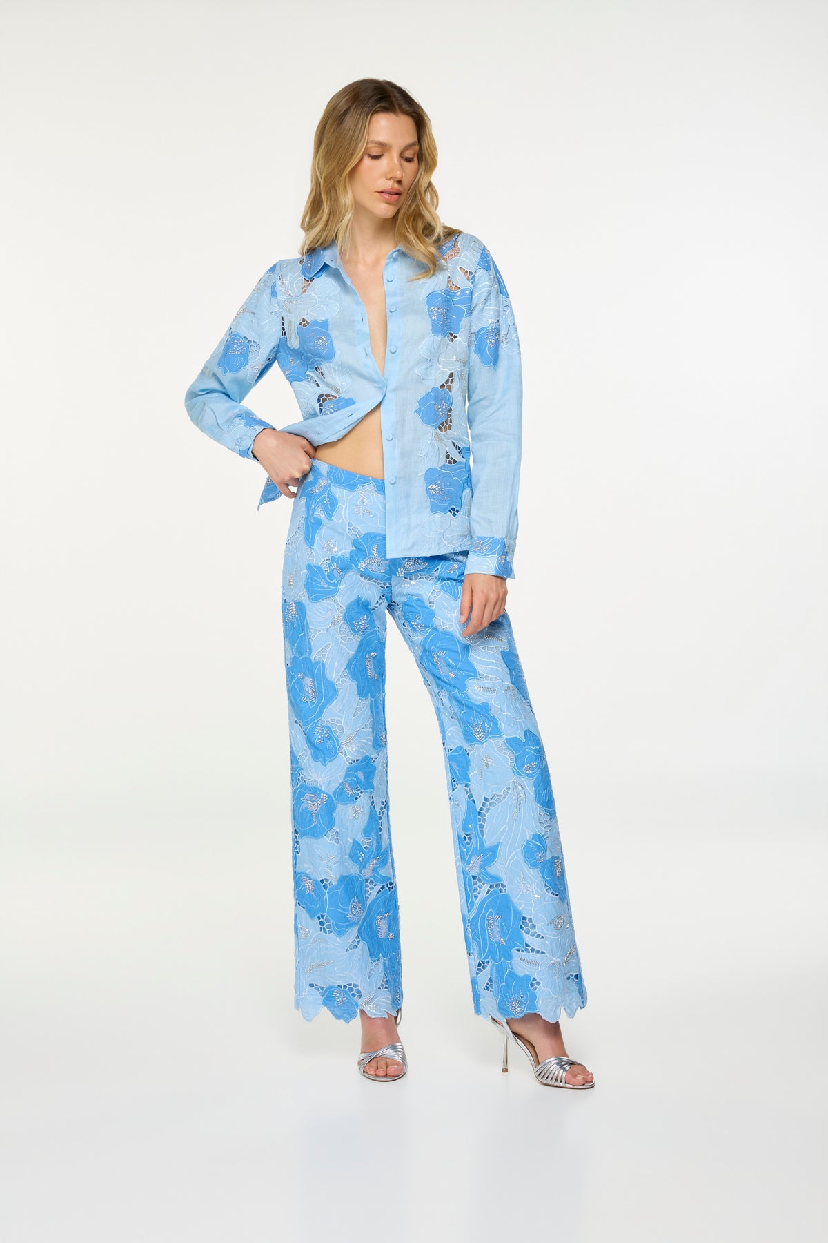 GIARDINO SHIRT BLUE