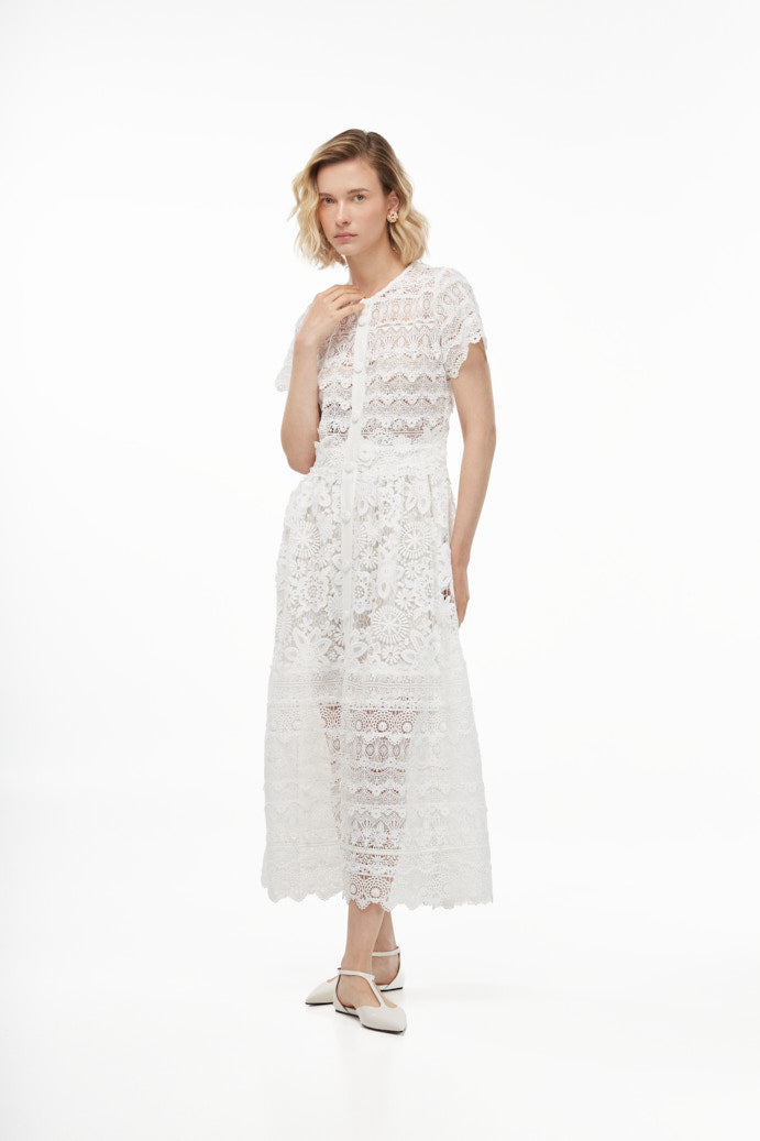 GRACE MAXI DRESS WHITE
