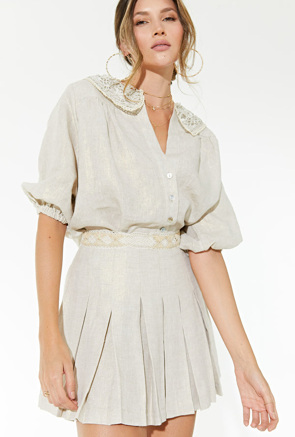 HERBY TOP GOLD