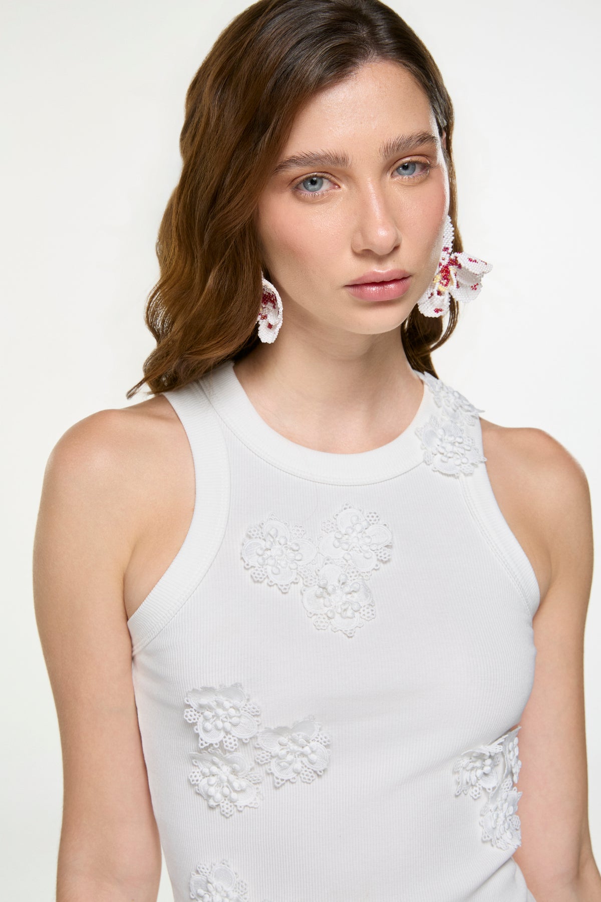 LUMA TANK TOP WHITE