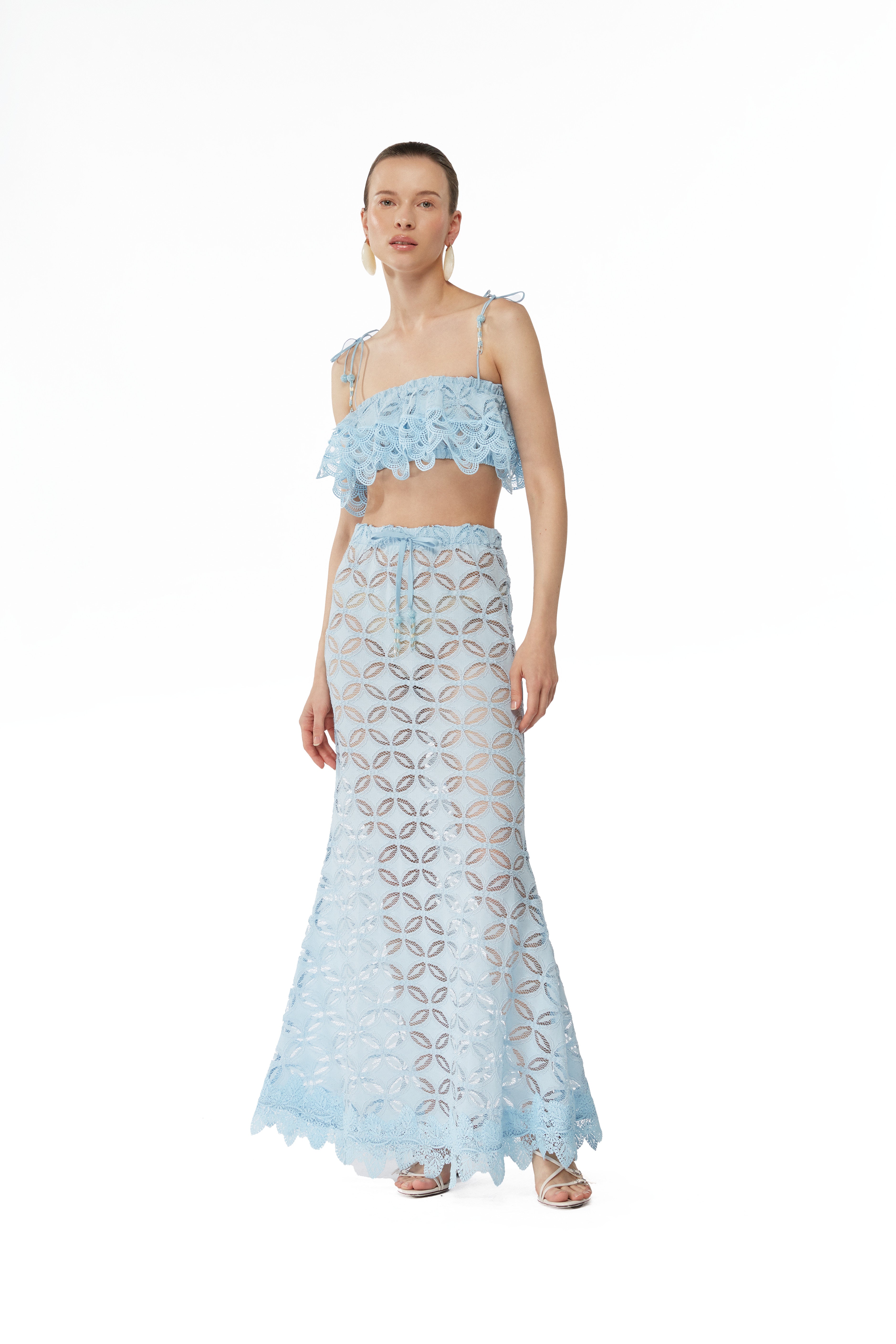 RIO MAXI SKIRT BLUE