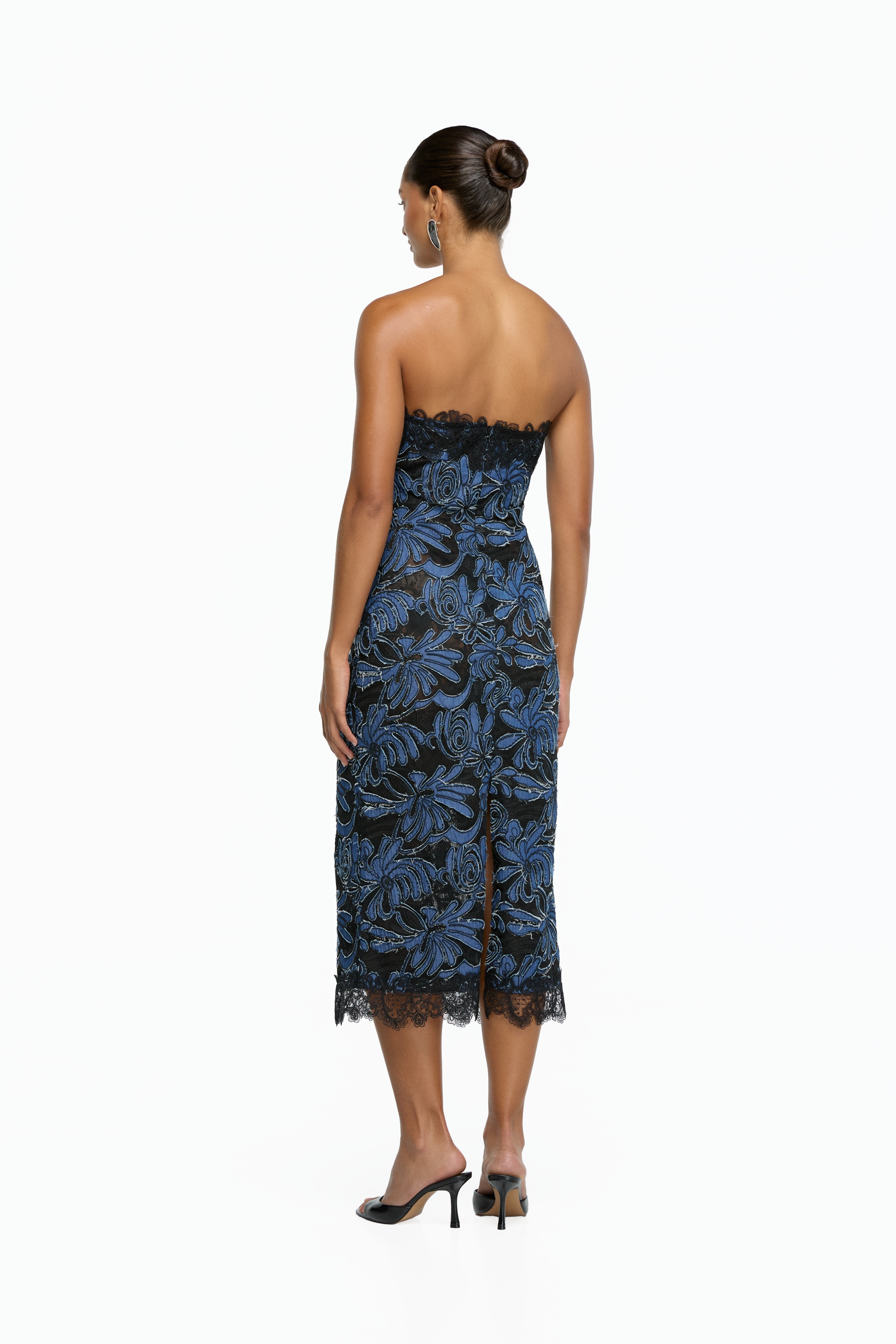 PANDORA MIDI DRESS NAVY