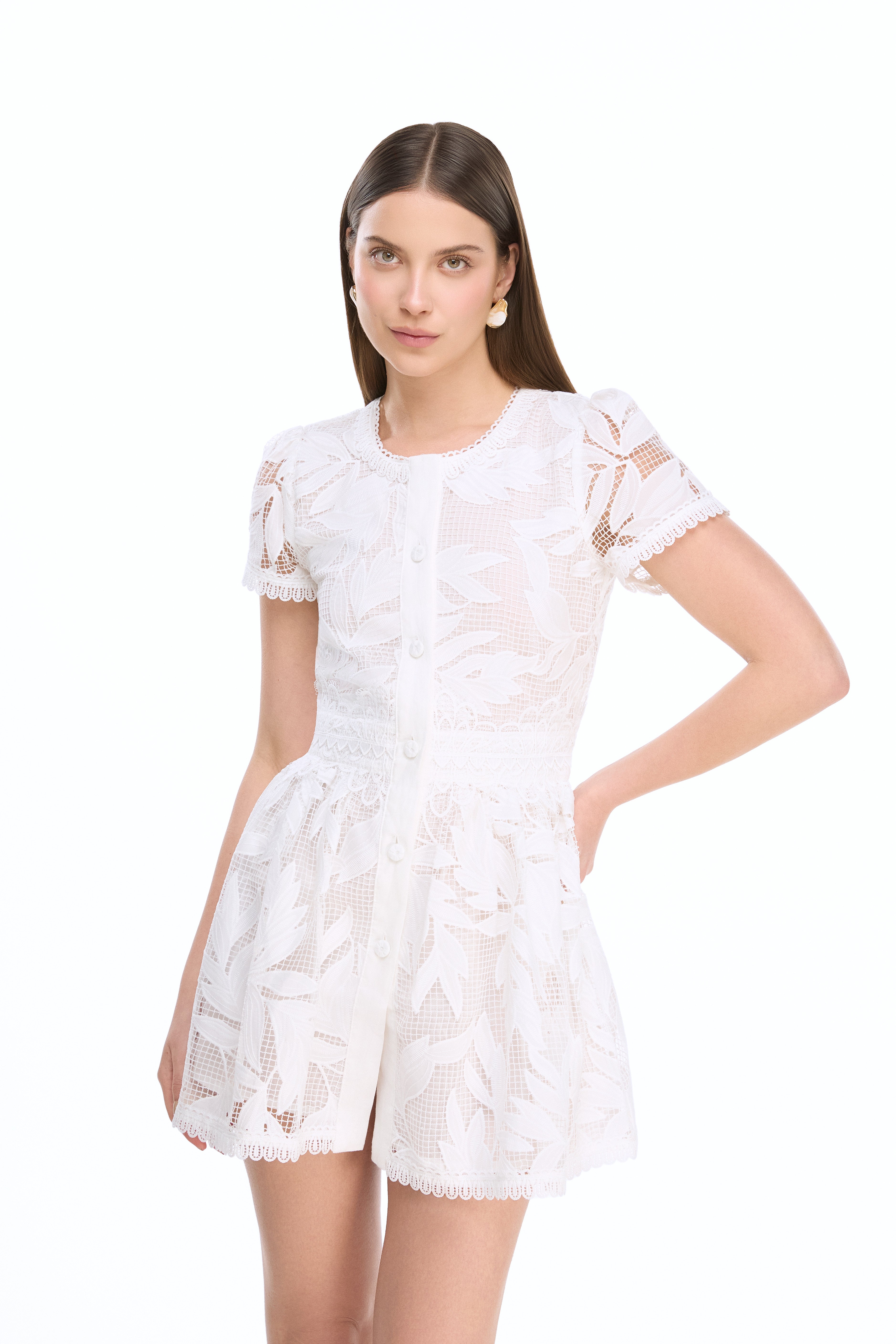 TARA MINI DRESS WHITE