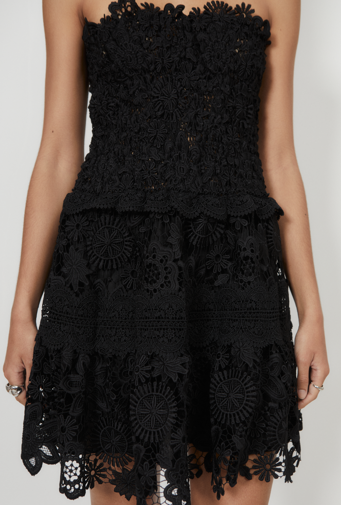 TIFFANY MINI DRESS BLACK
