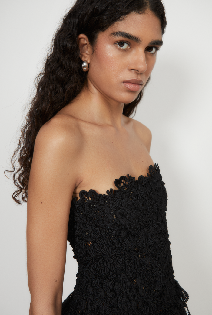 TIFFANY MINI DRESS BLACK