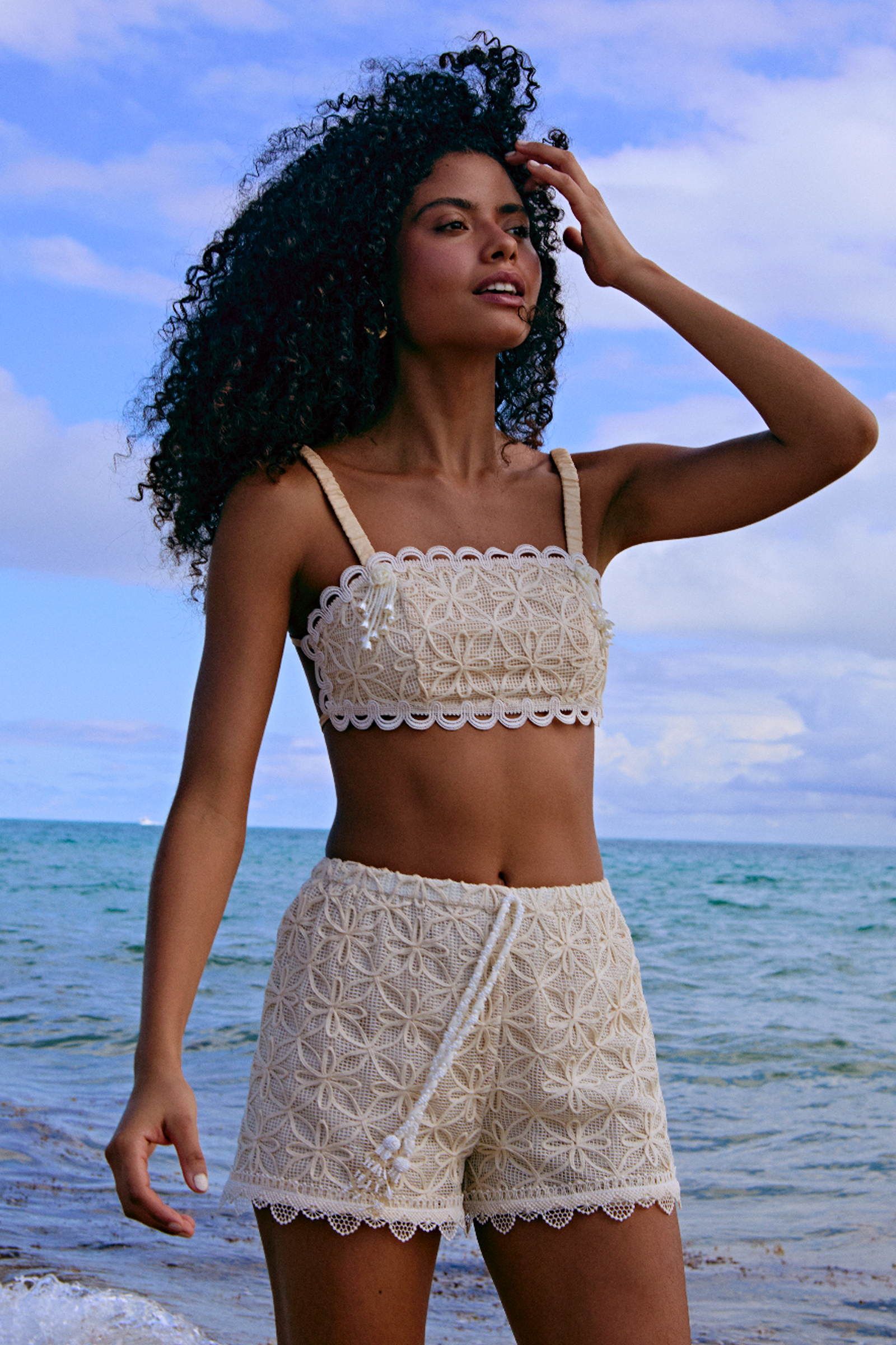 SOLENNE SHORT CREAM