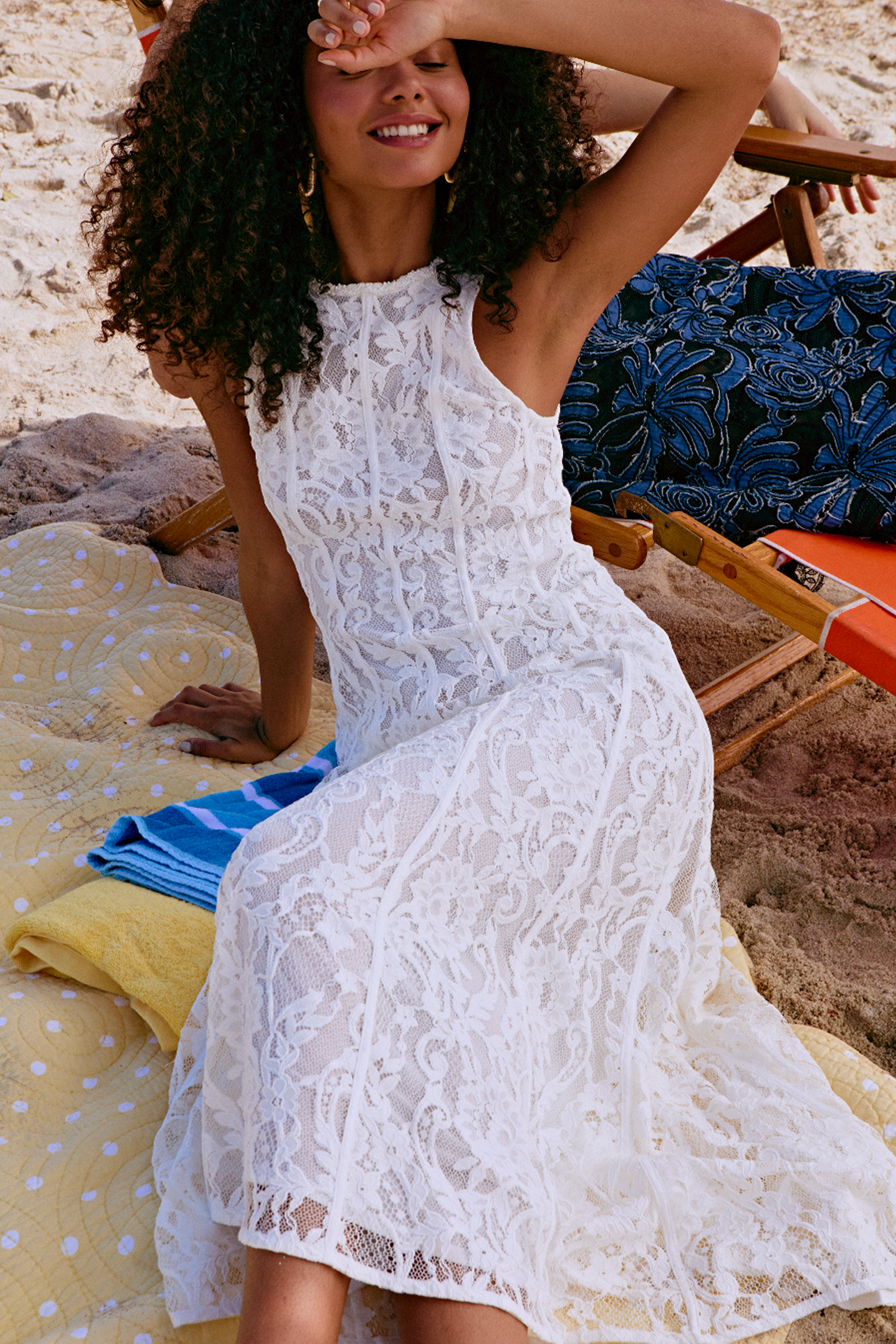 ANTOINETTE MIDI DRESS WHITE