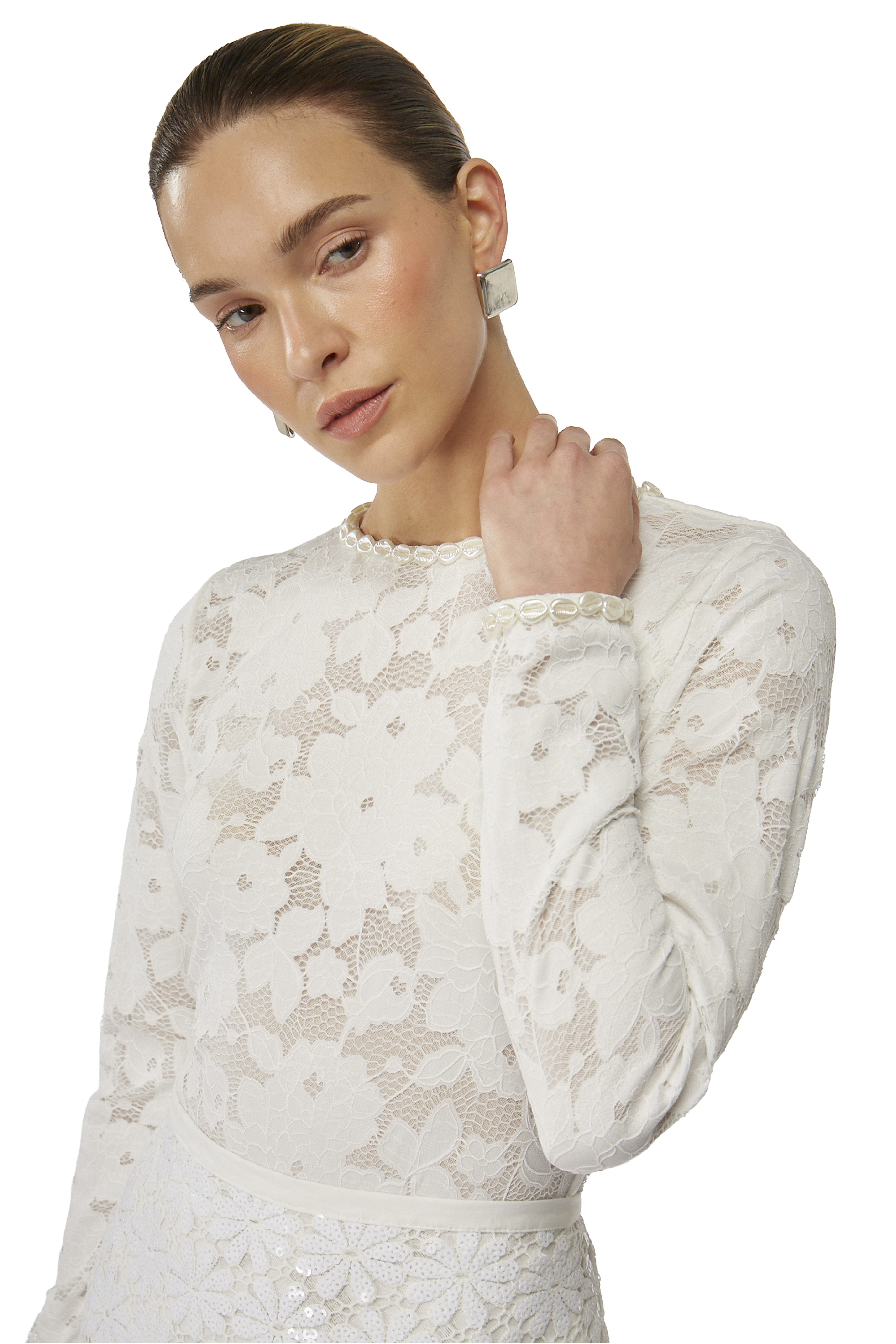 BLOOM BODYSUIT WHITE