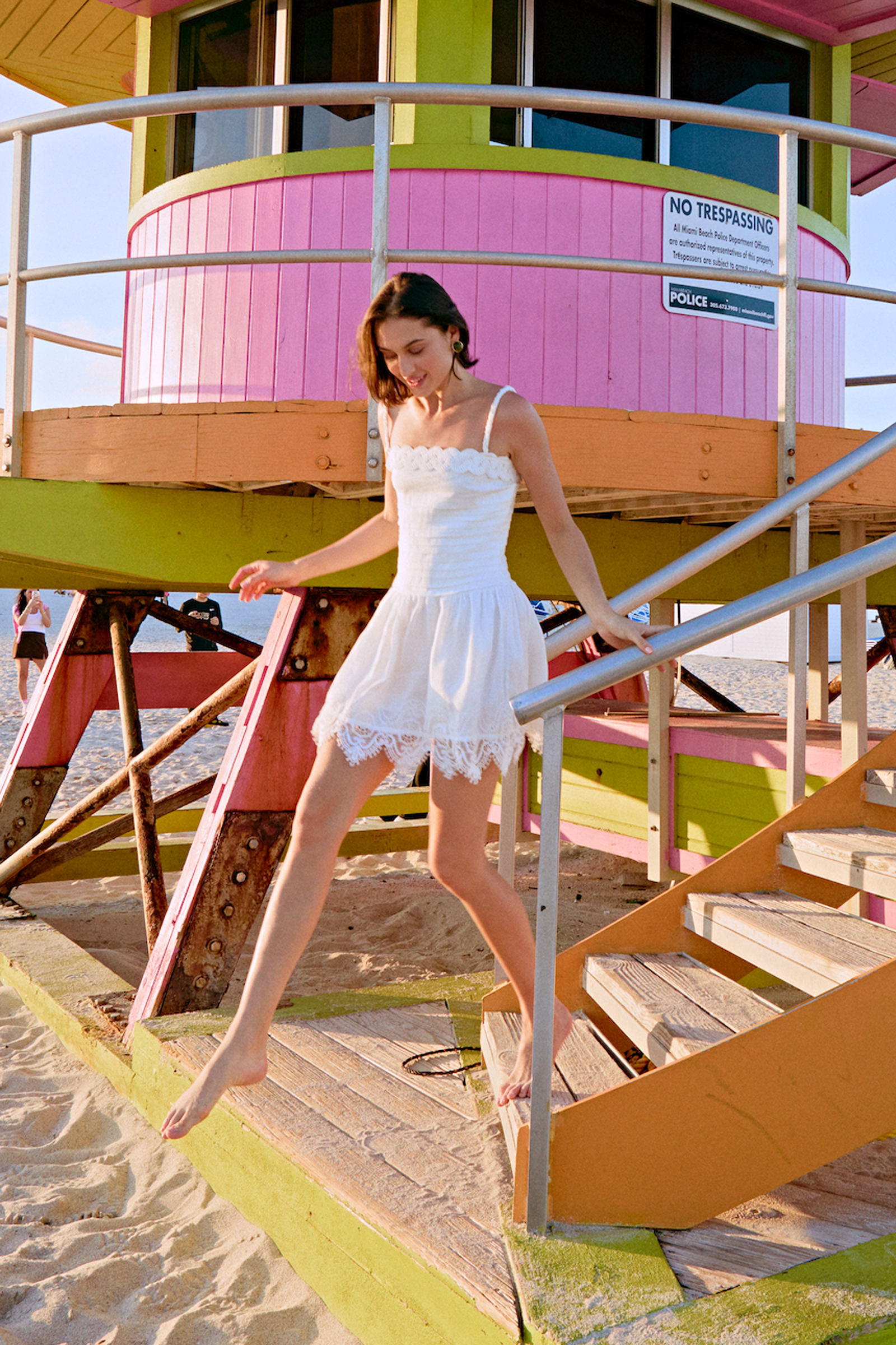 fun white mini dress CLARA XS COLORS:BABY BLUE Light Yellow Sleeveless Maxi This stunning form season:AW24