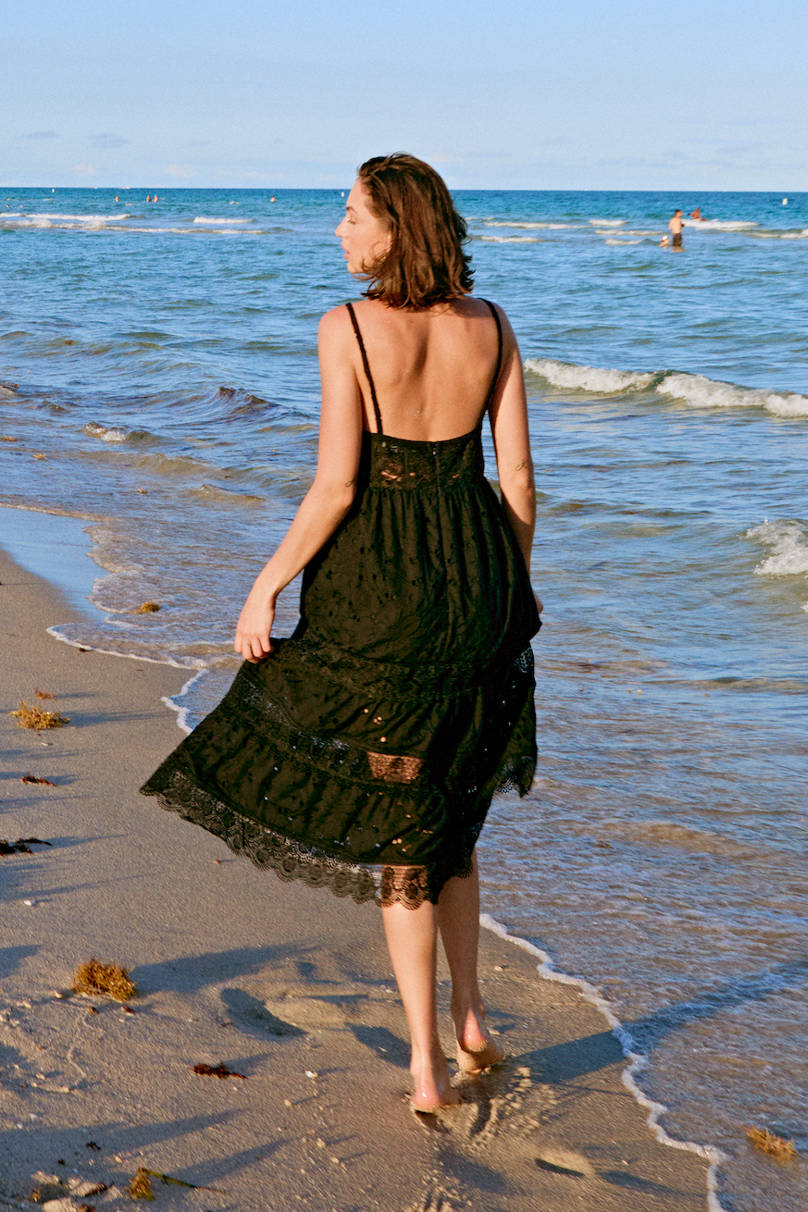 PENELOPE MIDI DRESS BLACK