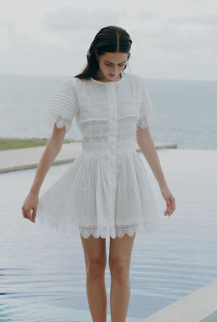 violetta lace dress Hansen & Gretel Violetta Lace Maxi Dress