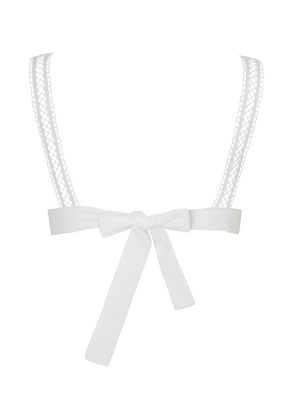 Dorita Wrap Top Brilliant White