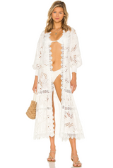 VISTAMAR KIMONO WHITE
