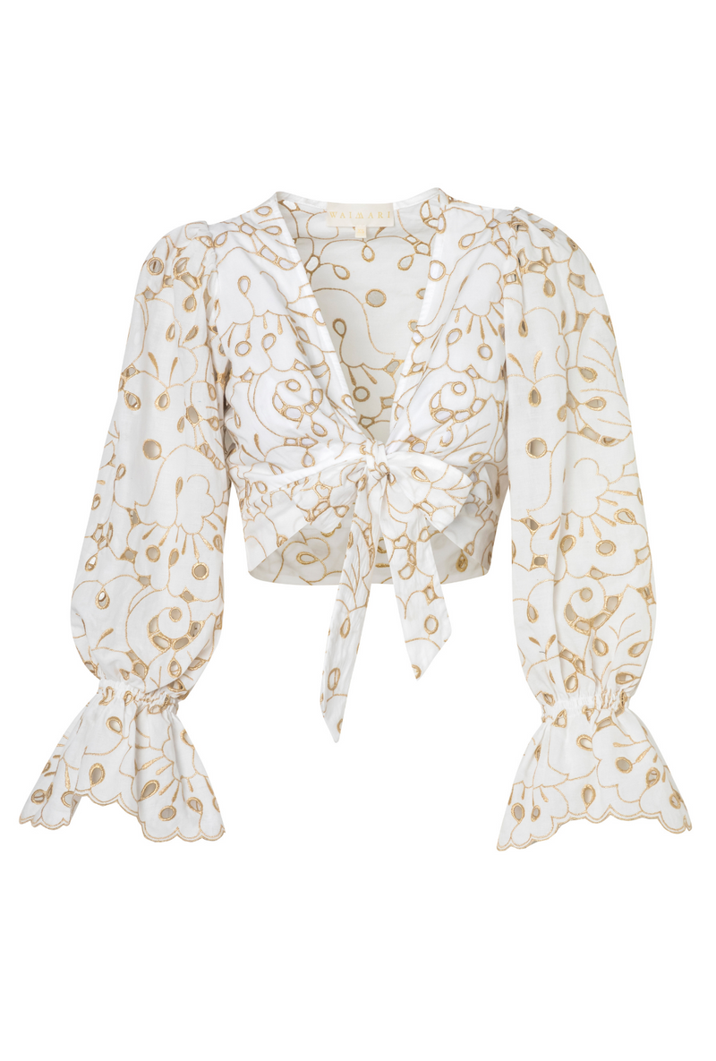 ROSALIA TOP  WHITE