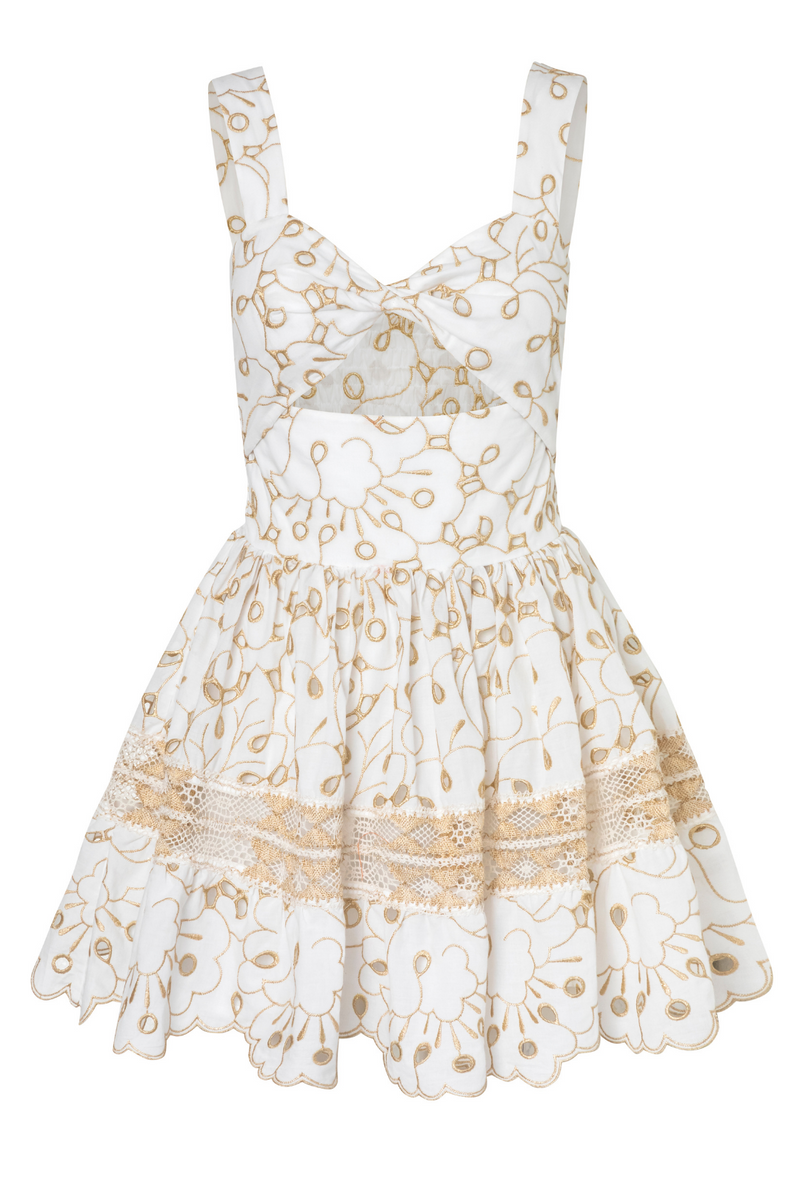 SOFIA MINI DRESS WHITE