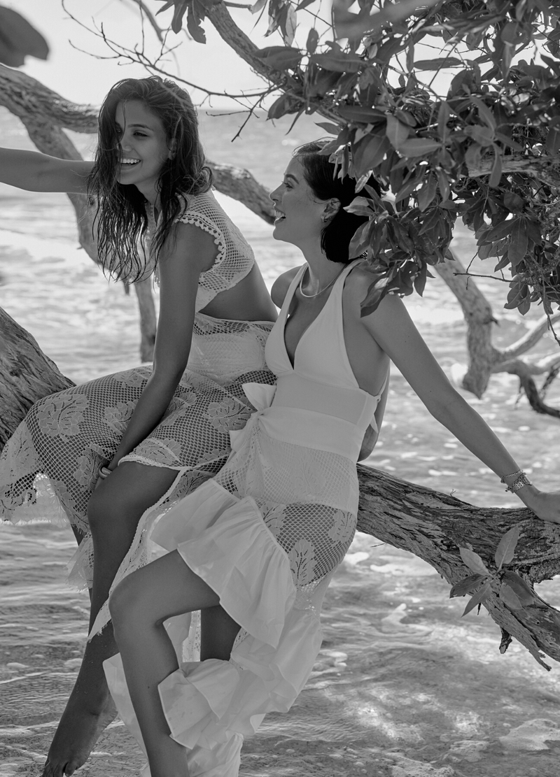 LOLI WRAP SKIRT WHITE - WAIMARI RESORTWEAR