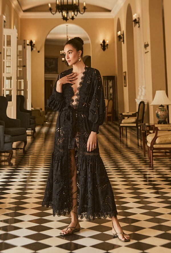 VISTAMAR KIMONO BLACK